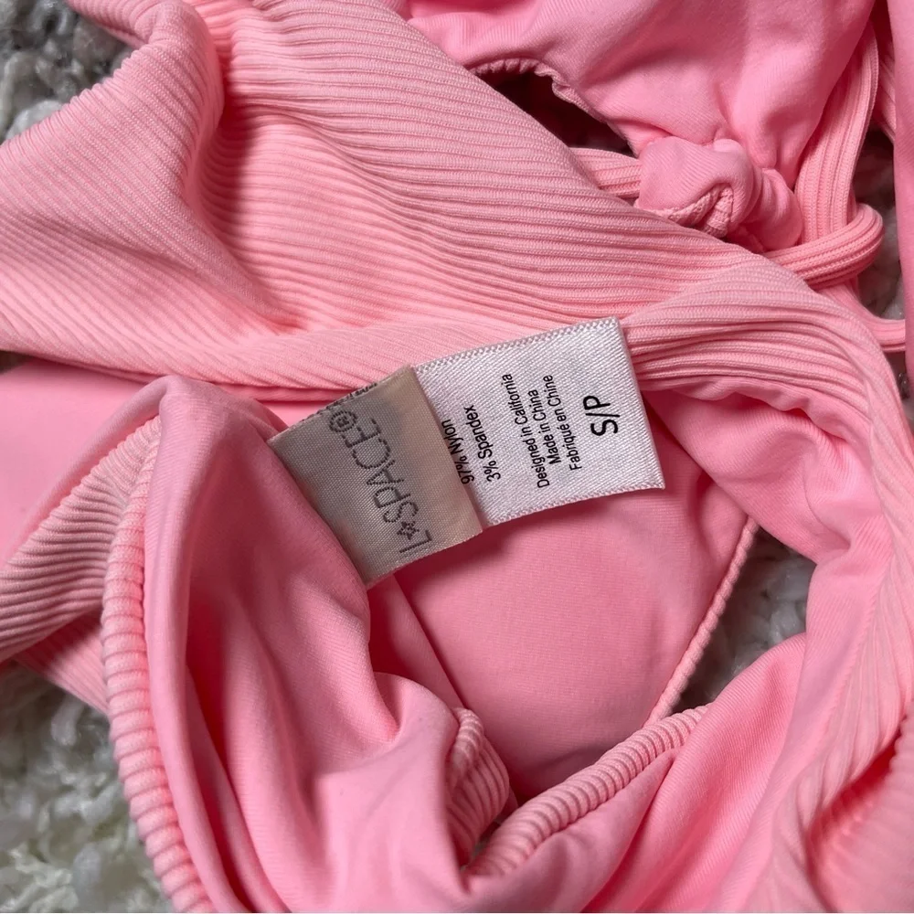 L*Space NWOT Riding High Crystal Pink Dax Top Small